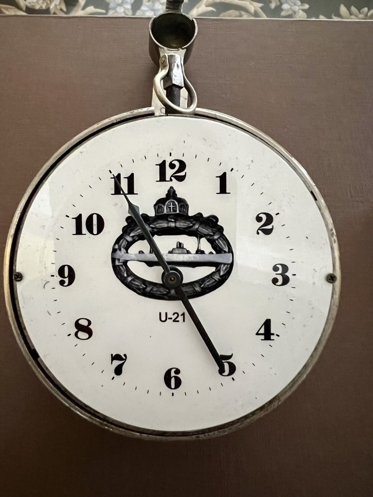 WWI U21 Uboat Chronometer Deck Clock