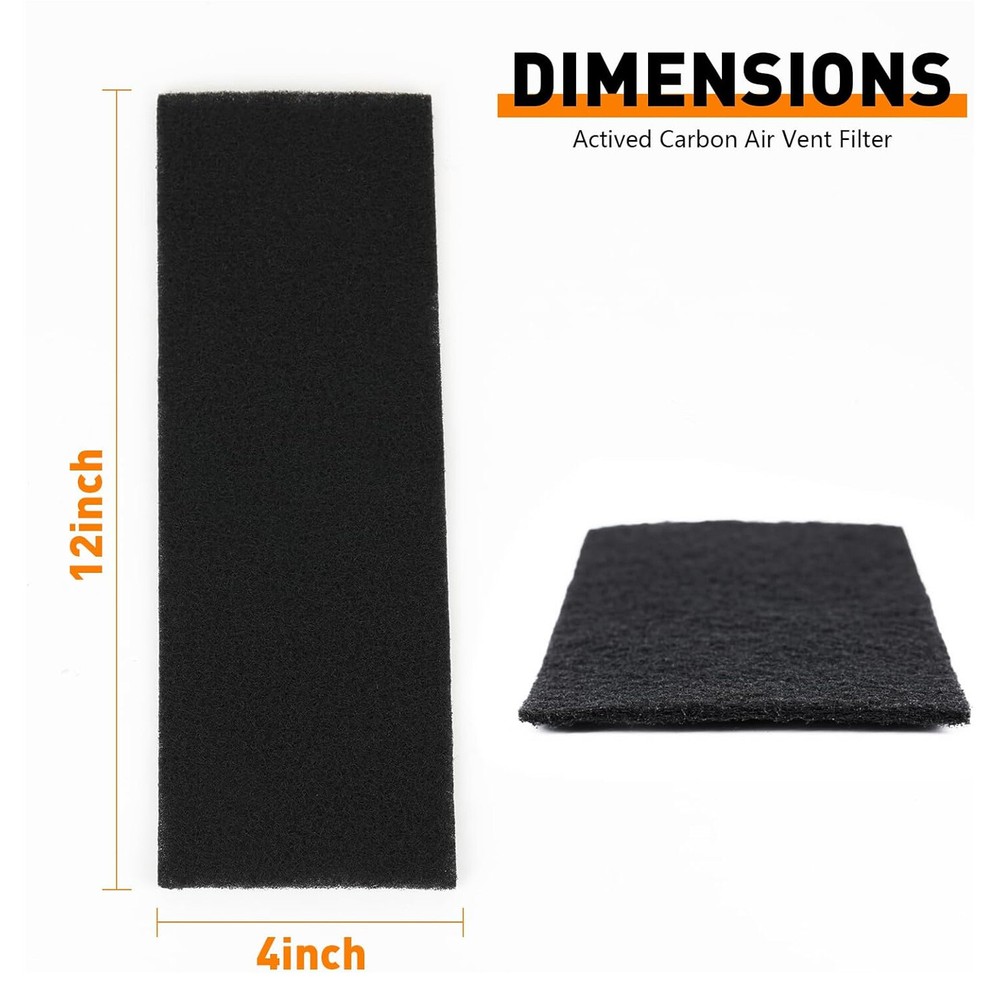 Activated Carbon Deodorizing Filter For Cat Litter Box Replacement Pet Clean Uts