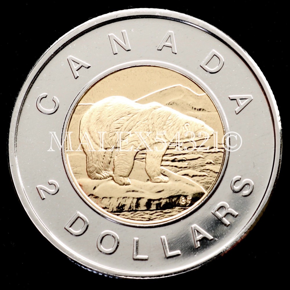 🇨🇦​ 2002 CANADA 2 DOLLARS UNCIRCULATED FROM MINT SET
