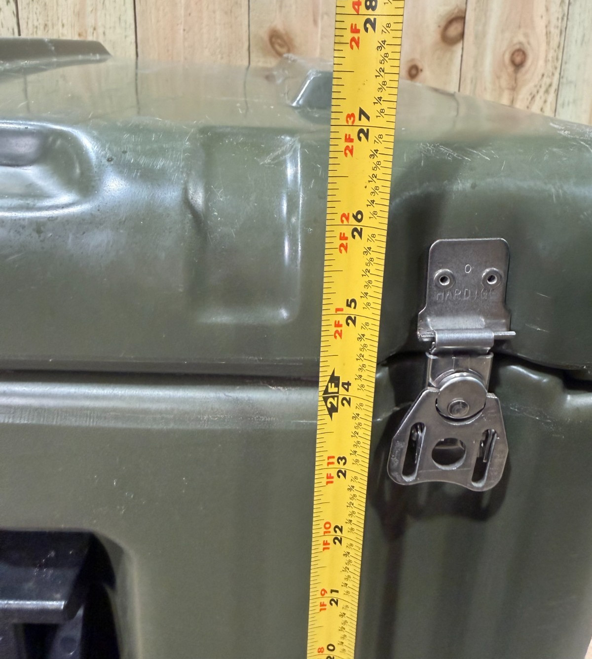 Pelican Hardigg Case 32x20.5x27.5" Green Military Waterproof Storage