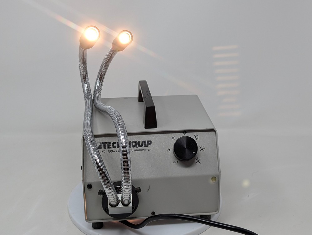Techniquip FOI-150 Fiber Optic Illuminator Light Source - TESTED Working