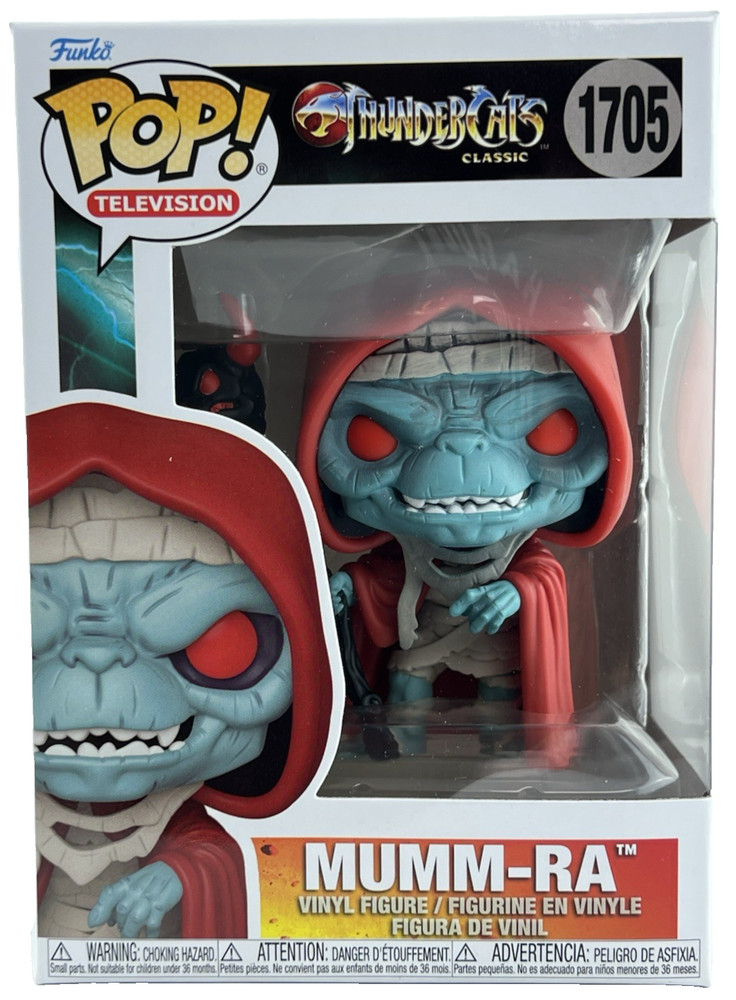 Funko Pop! ThunderCats Classics Mumm-Ra #1705 Vinyl Figure + PROTECTOR