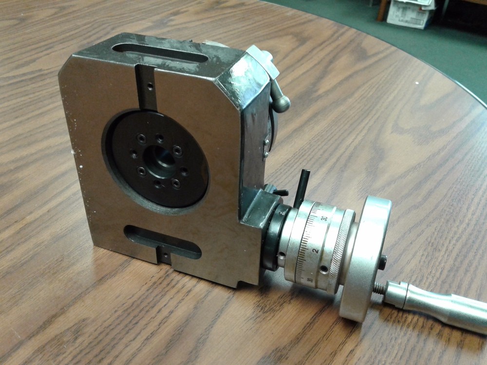 4" HORIZONTAL & VERTICAL PRECISION ROTARY TABLE, Part#TSL100- NEW