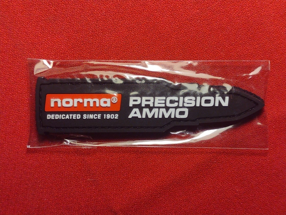 norma PRECISION AMMO Tactical Patch SHOT-SHOW 2024 PVC hook & loop SINCE 1902