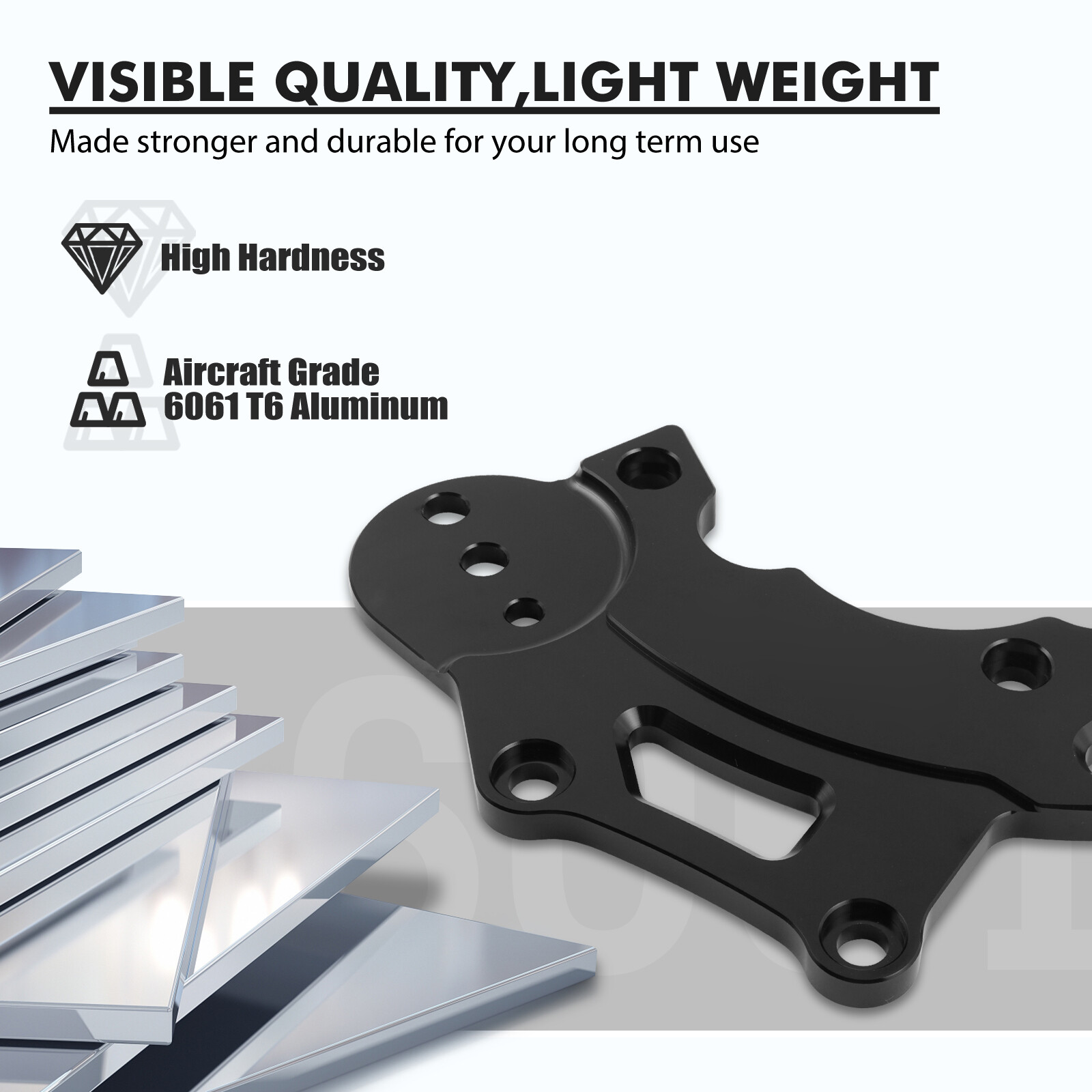 R4 AC Compressor High Mount Bracket Kit For LS Swap For Chevy GMC SUV Truck LQ9