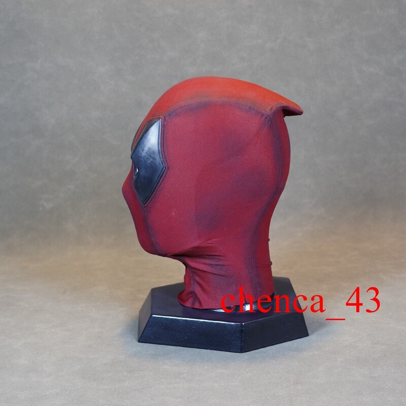 Customize Deadpool Screen Accurate Cosplay Headgear Wearable Mask Prop Faceshell