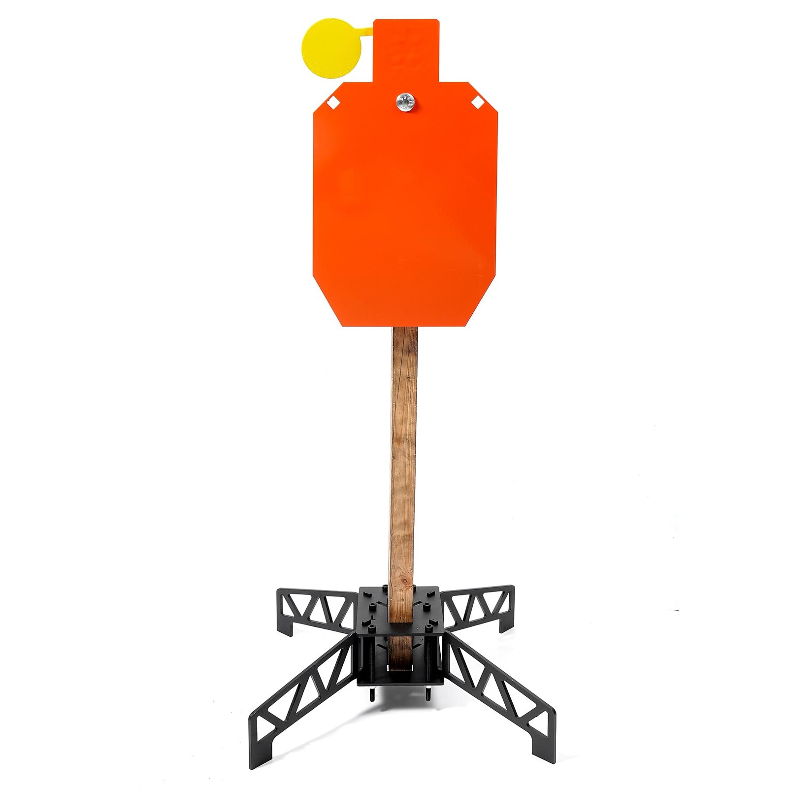 AR500 Steel Shooting Target Set - 3/8" Thick Hostage Reactive Target with 3-i...