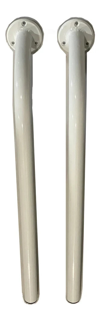 30" Universal Marine Boat Support Post - Backrest Arms for rod holder