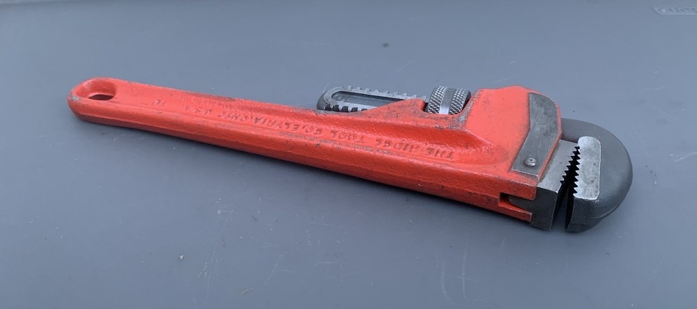 Ridgid 10” Heavy Duty Pipe Wrench