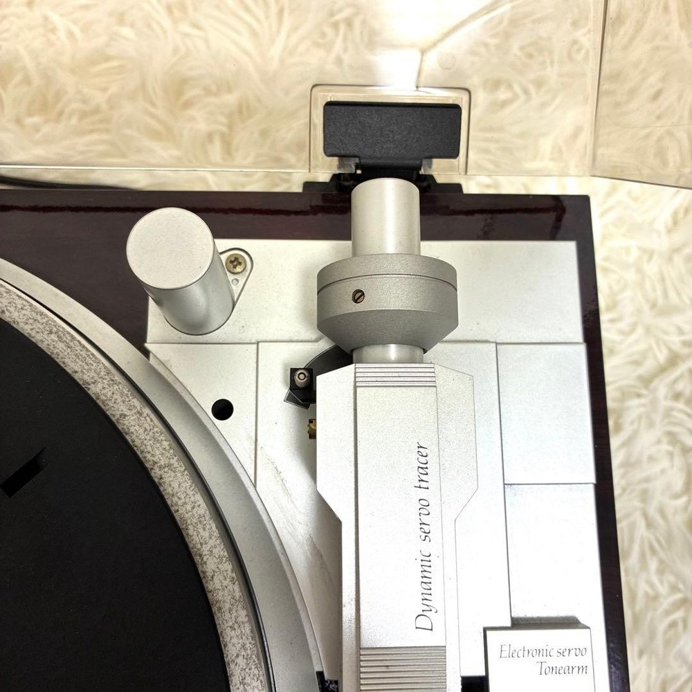 DENON DP-47F Fully Automatic Direct Drive Turntable Record Player Audio Used