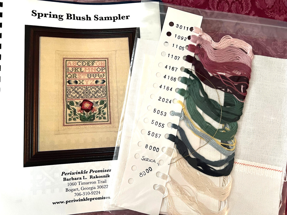 Periwinkle Promises- Spring Blush Sampler KIT