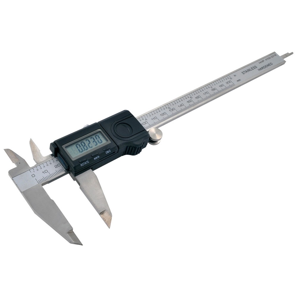 8"/200MM FLIP OVER LCD ELECTRONIC CALIPER (4100-3218)