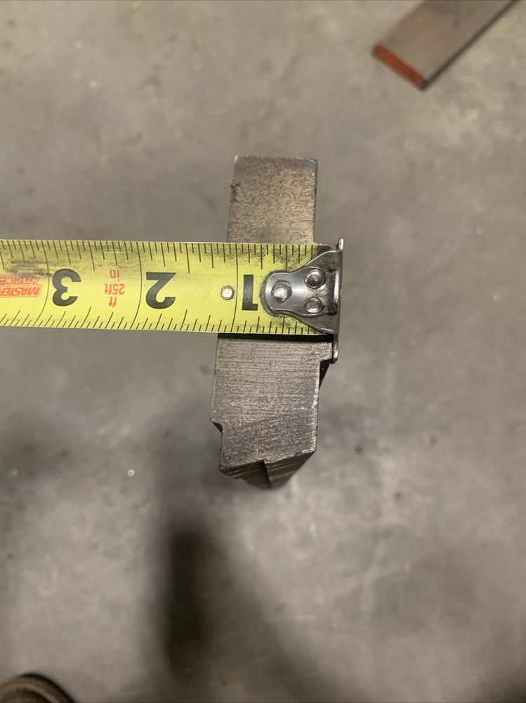 20-5/8” Bottom Pressbrake Die Used Tooling