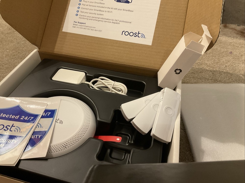ROOST Security 360 home security system wireless wifi New Open Box