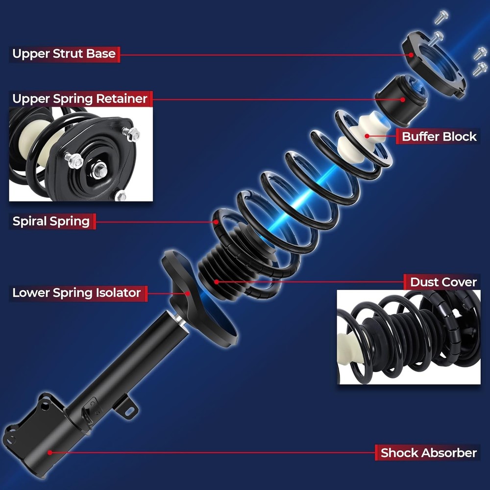 VW Jetta Front Struts 2005-2017