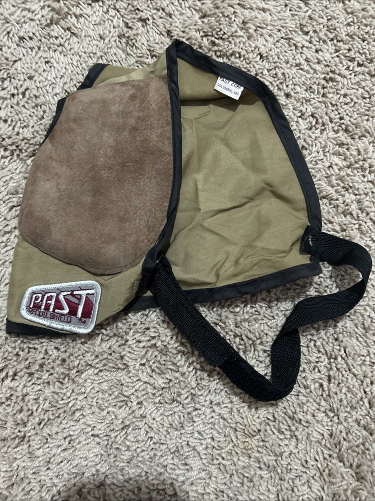 PAST Recoil Shield Small/medium Leather Patch. Preowned