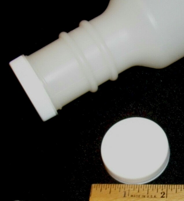 Tupperware Replacement Part White Vtg Large 1.75 Inch Rolling Pin Cap CHECK SIZE