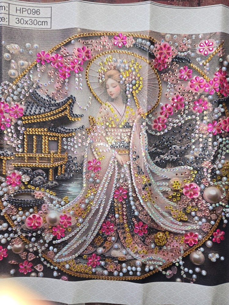 Oriental diamond kit completed