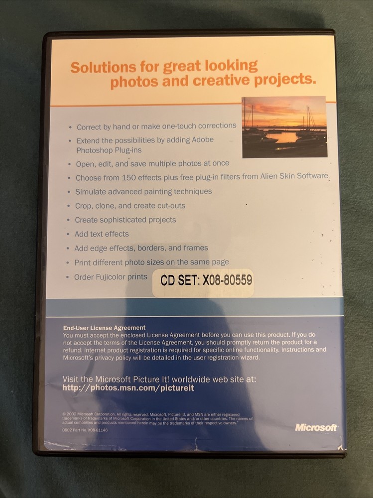 Microsoft Picture It! Digital Image Pro Version 7.0