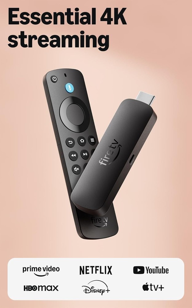 Amazon Fire TV Stick 4K Select (newest model) start streaming in 4K AI powered