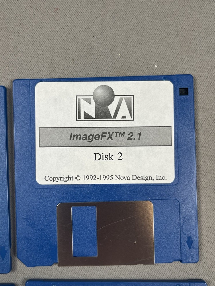 ImageFX V 2.1 - Image Processing System- Nova Design 1995 - Disk 1-5