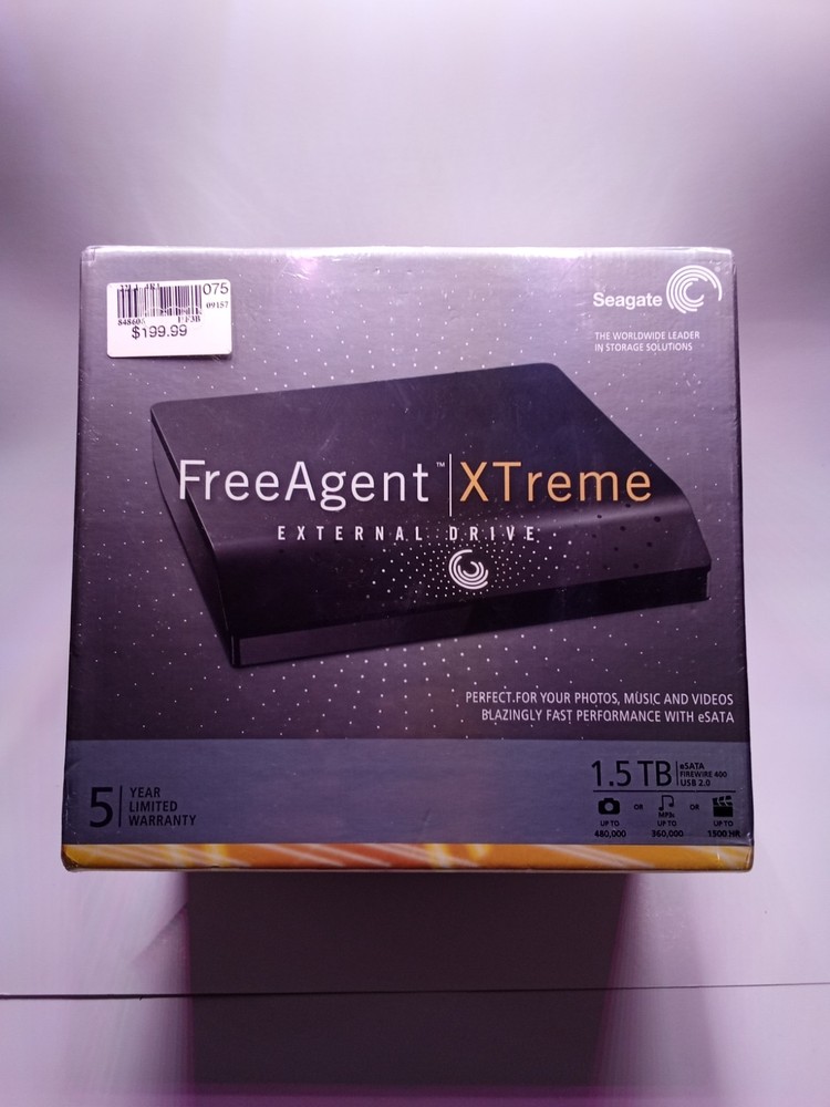 Seagate Free Agent Xtreme External Drive 1.5TB (NEW)