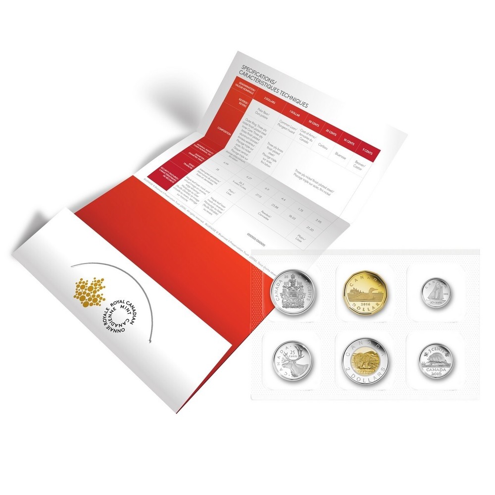 2016 -CANADA Uncirculated Set