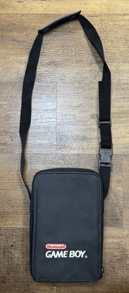 Official Nintendo Original Gameboy Black Carrying Case with Strap