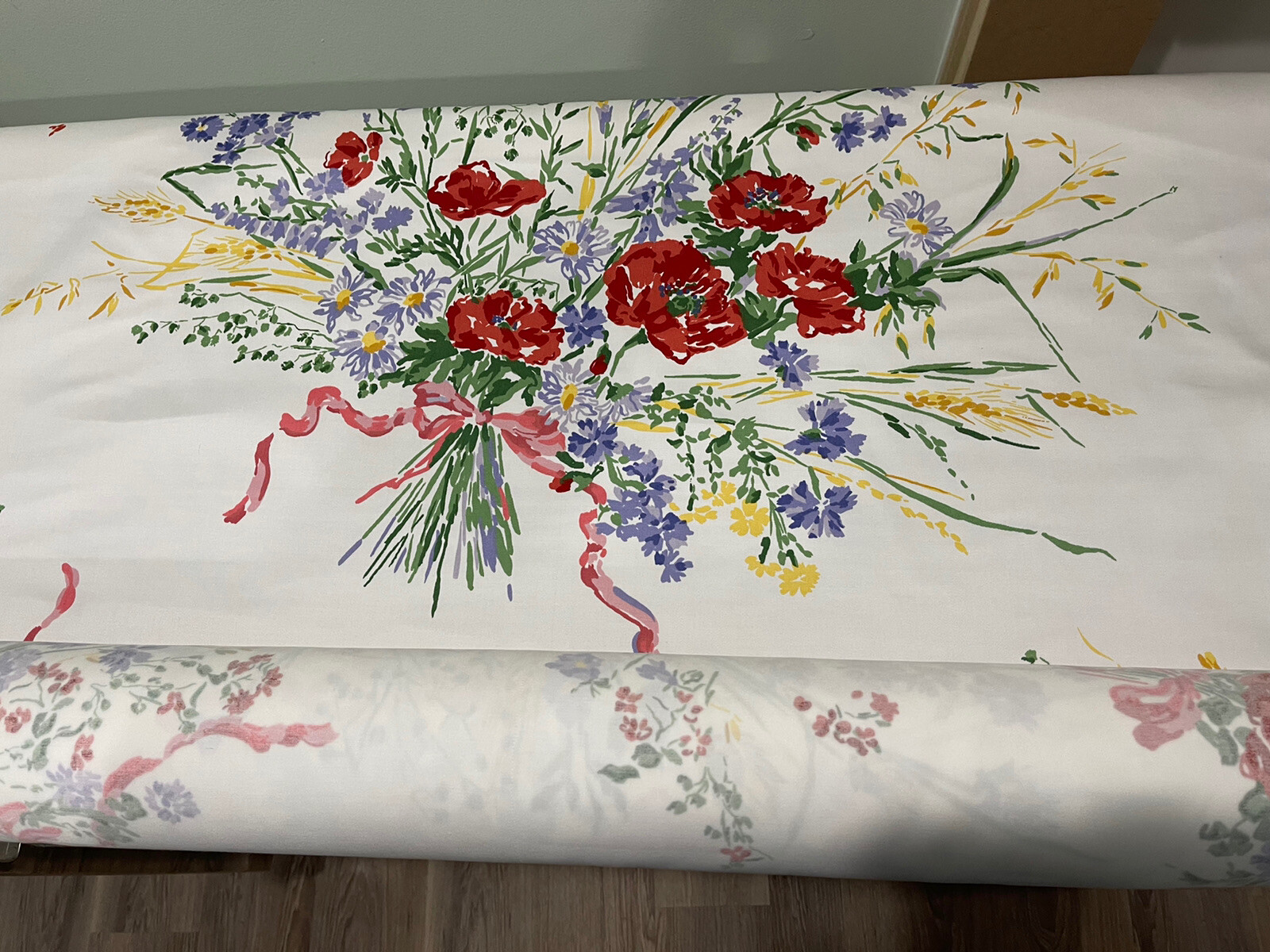 D. Porthault 100% Cotton Print 54” Fabric Projects Sateen Finish By Yard