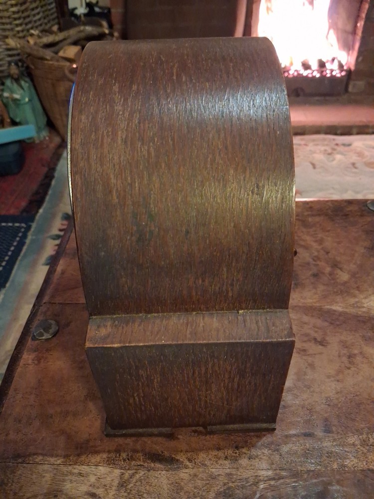 Vintage Mantle Clock, Not Working, No Key, Please Read Description