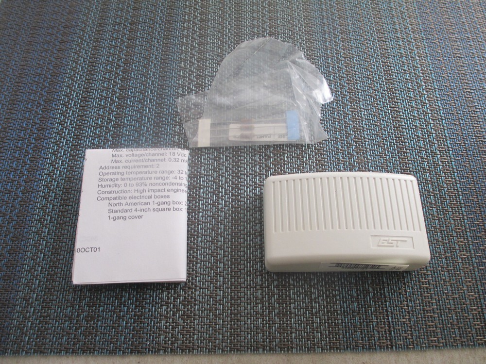 Edwards SIGA-SEC2 Dual Input Security Module NEW!