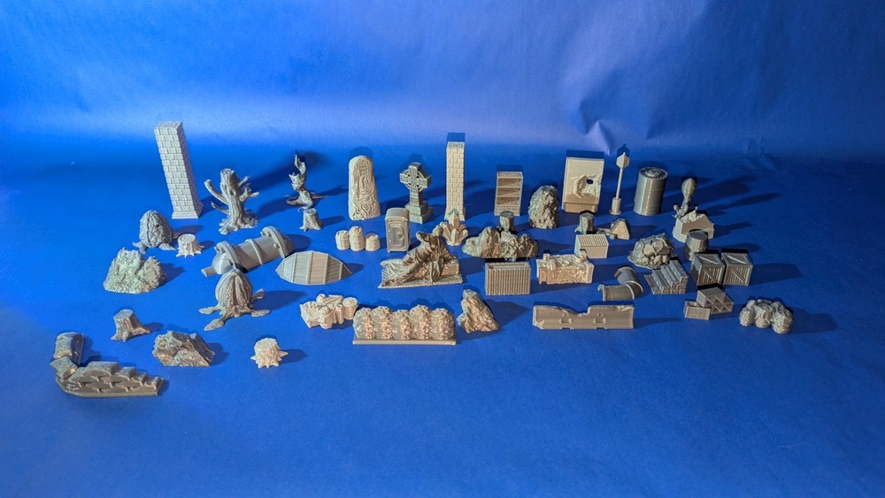 202 Pieces of scatter terrain bundle