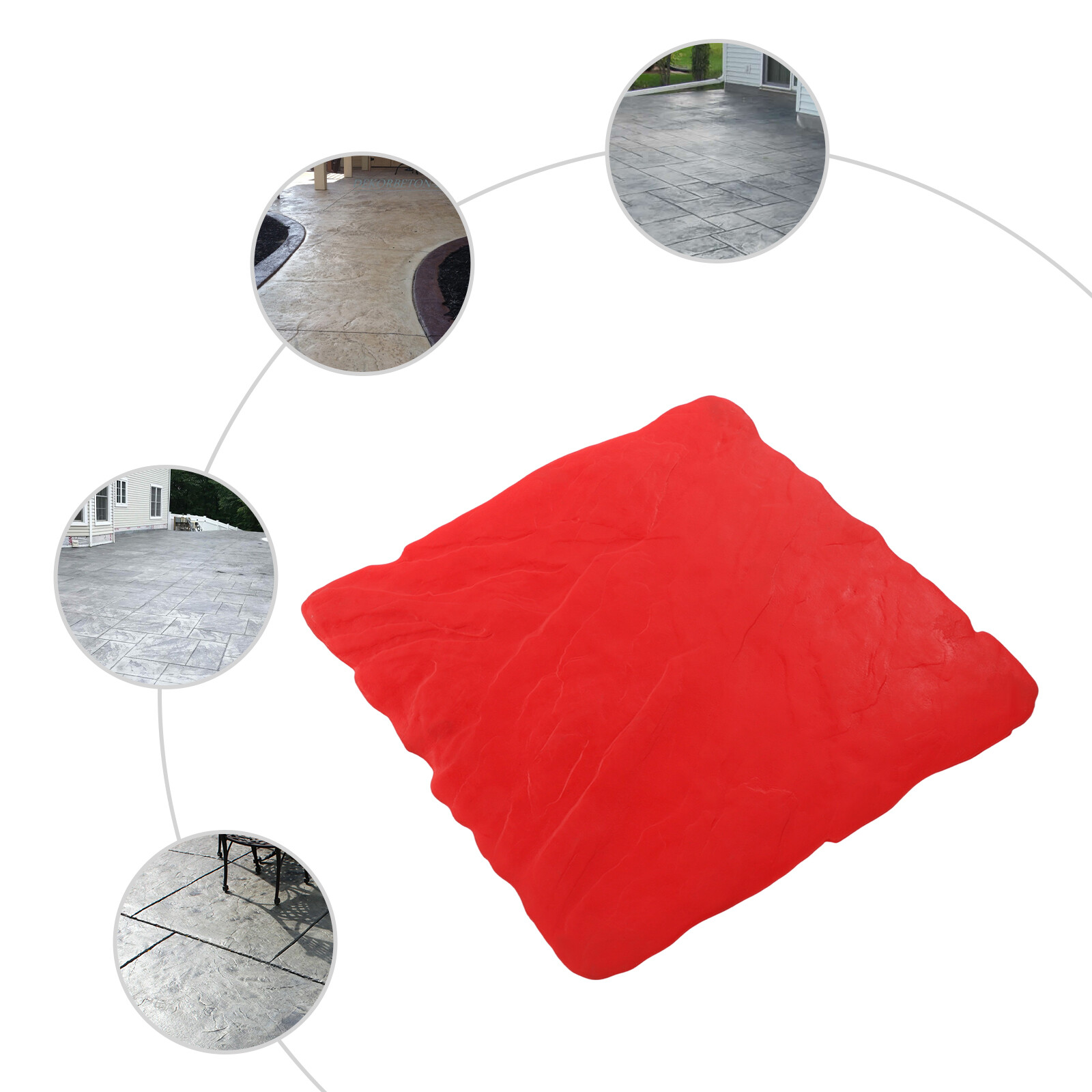 Concrete Seamless Stamp Mat, Concrete Stamp Mat, Concrete Stamp Molds