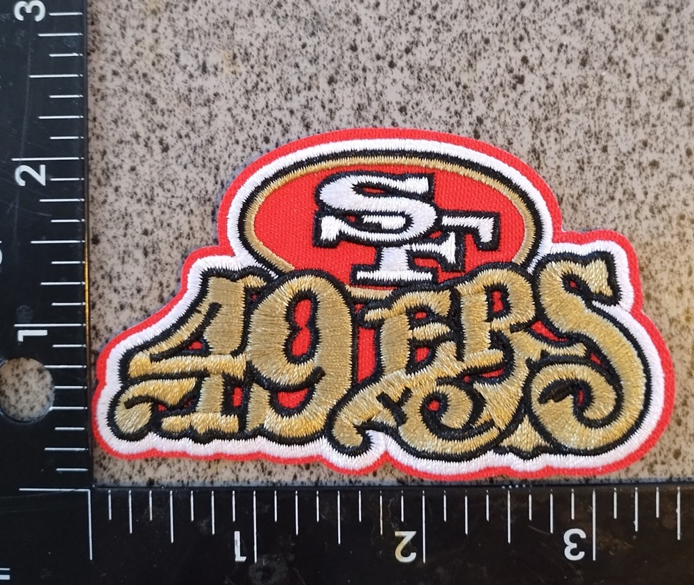 SAN FRANCISCO 49ers IRON ON PATCH