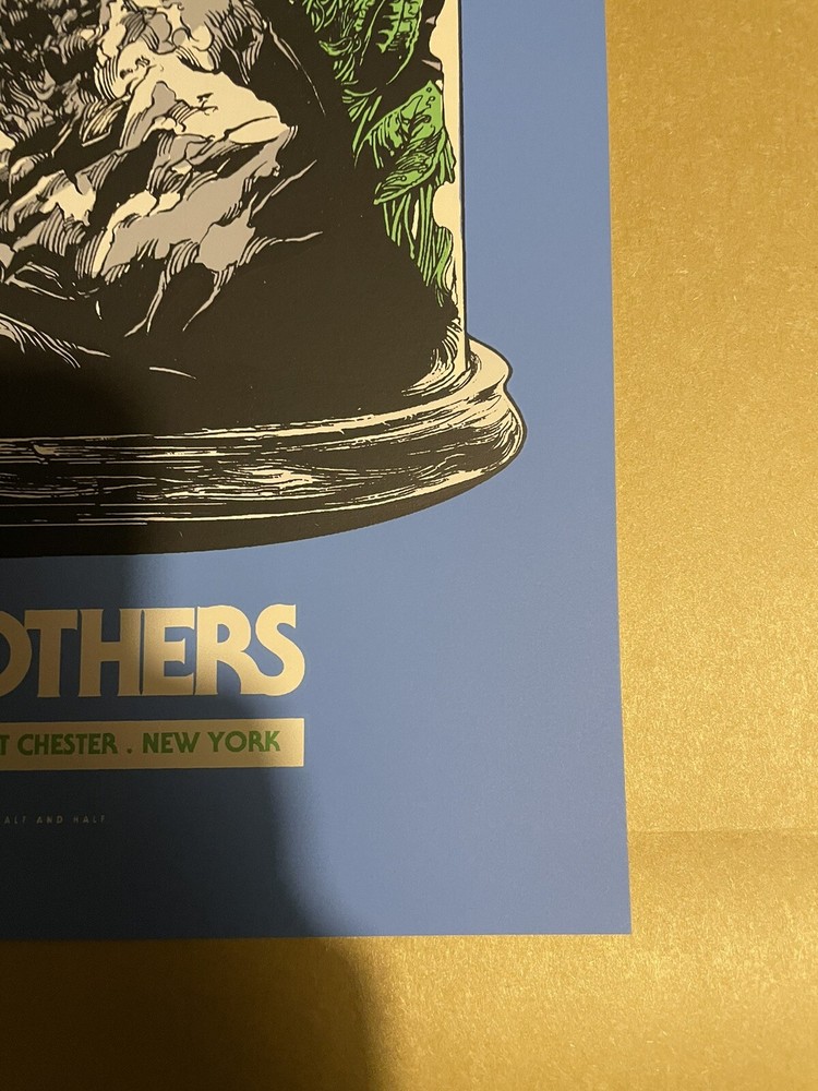 The Avett Brothers Capitol Theatre NY 2018 3 Poster Set Ken Taylor AE Matching #