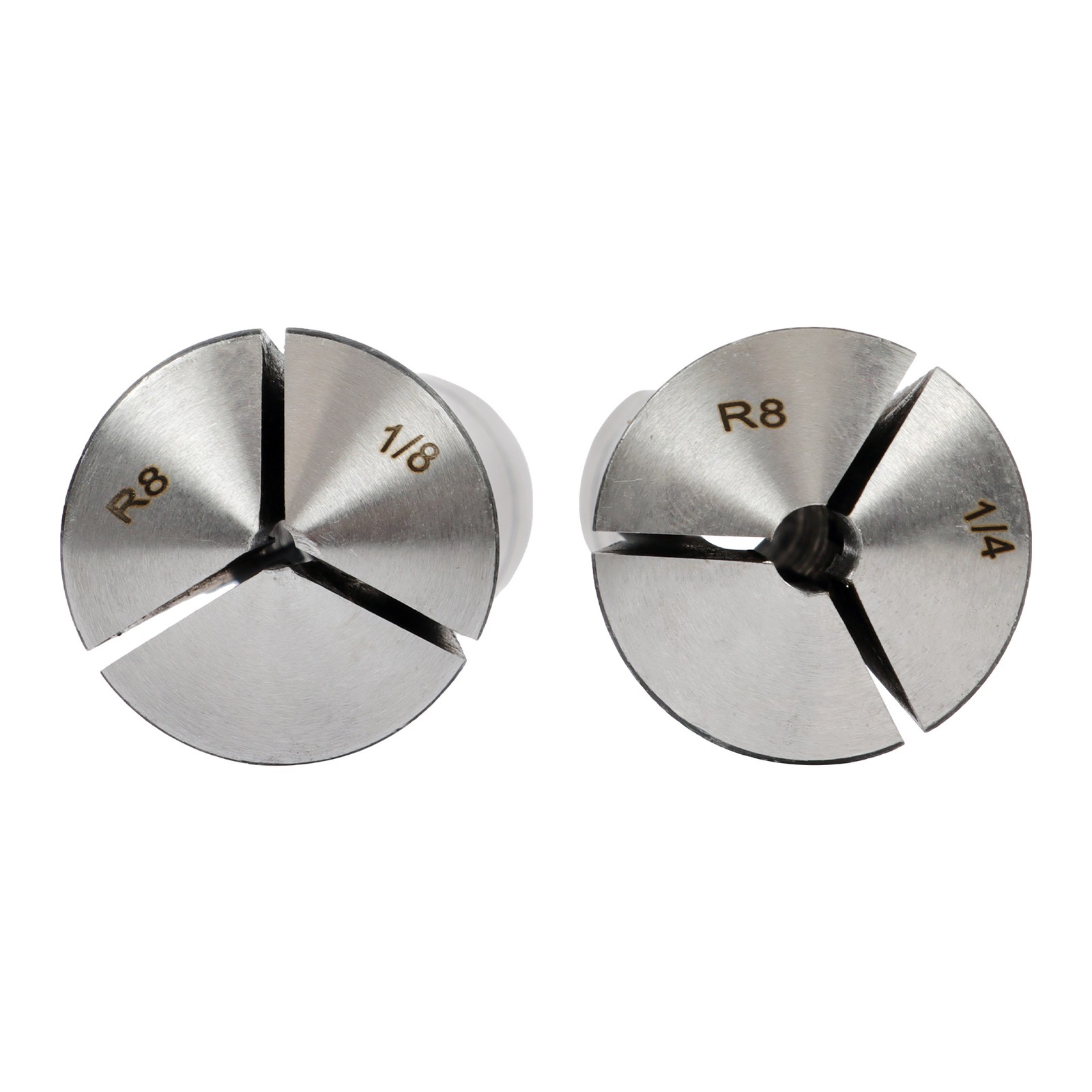 8PC R8 Collet Set 1/8" 1/4" 3/8" 1/2" 5/8" 3/4" 7/8" High Precision