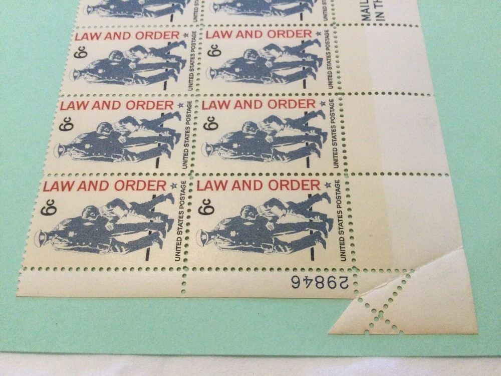 Scott # 1343 “ Fold Over Error” MNH