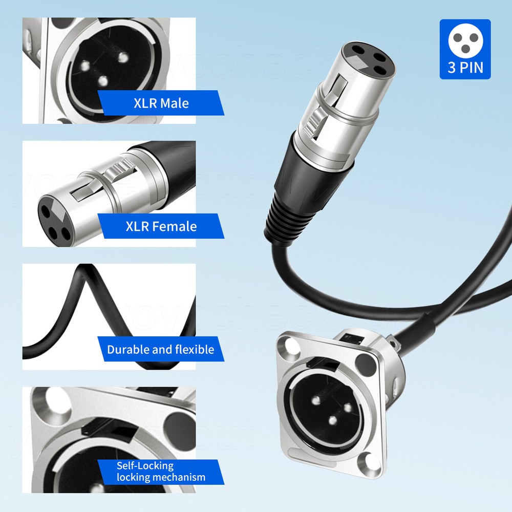 Premium Stage Box, XLR Patch Panel, XLR Panel Mount, XLR Floor Box, Pass Through