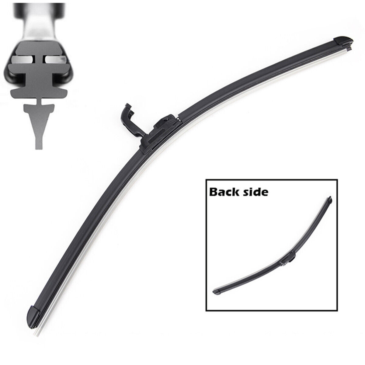 18"/18" Windshield Wiper Blades Premium Rubber J-Hook Window Left & Right Wipers