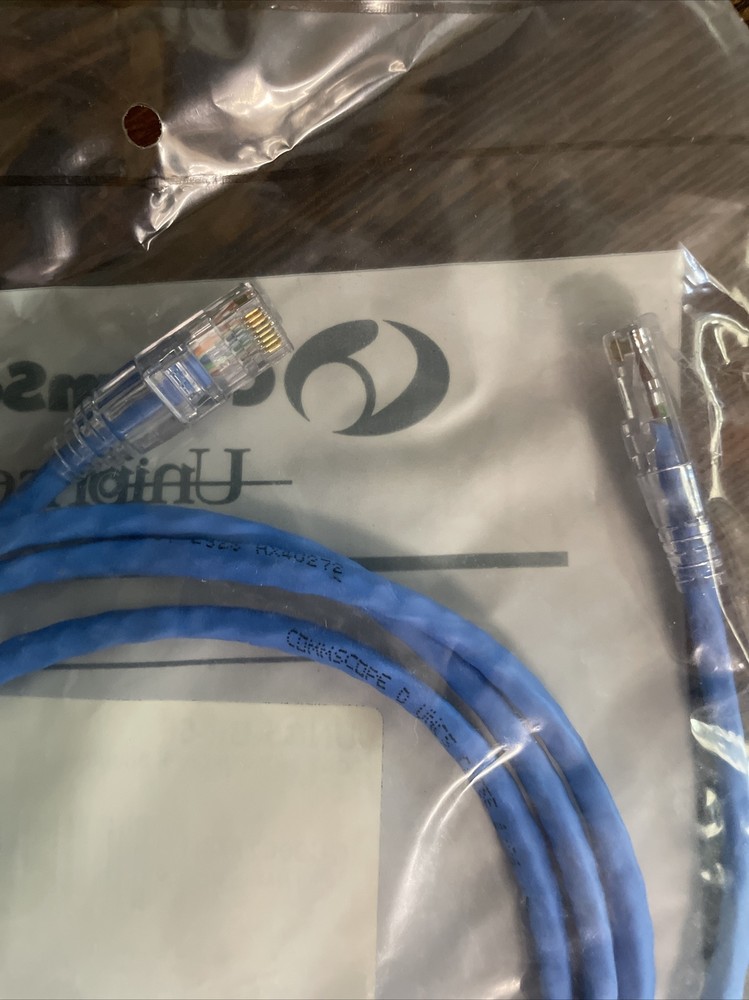 5ft Cat5e Patch Cord Internet Blue