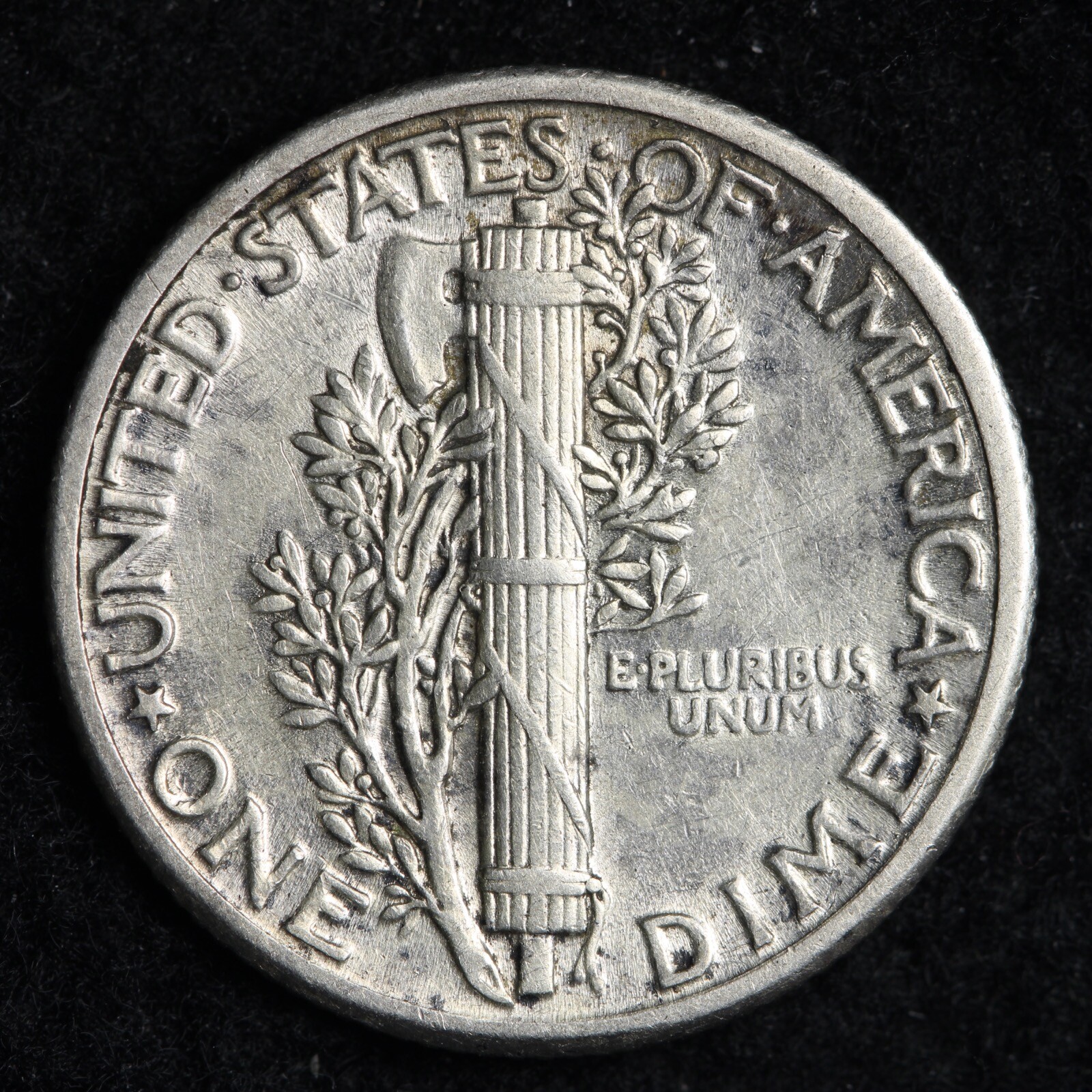 1926 Mercury Silver Dime CHOICE AU E338 STAM