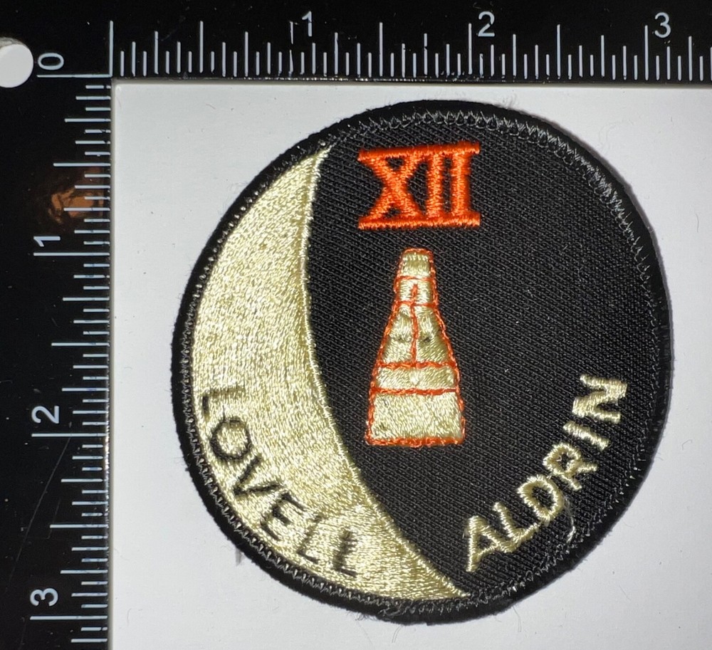 NASA Apollo 12 Lovell Aldrin Patch