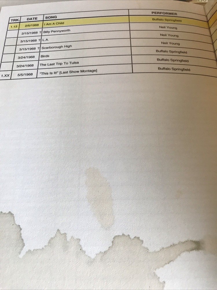 Neil Young Archives 1963-1972