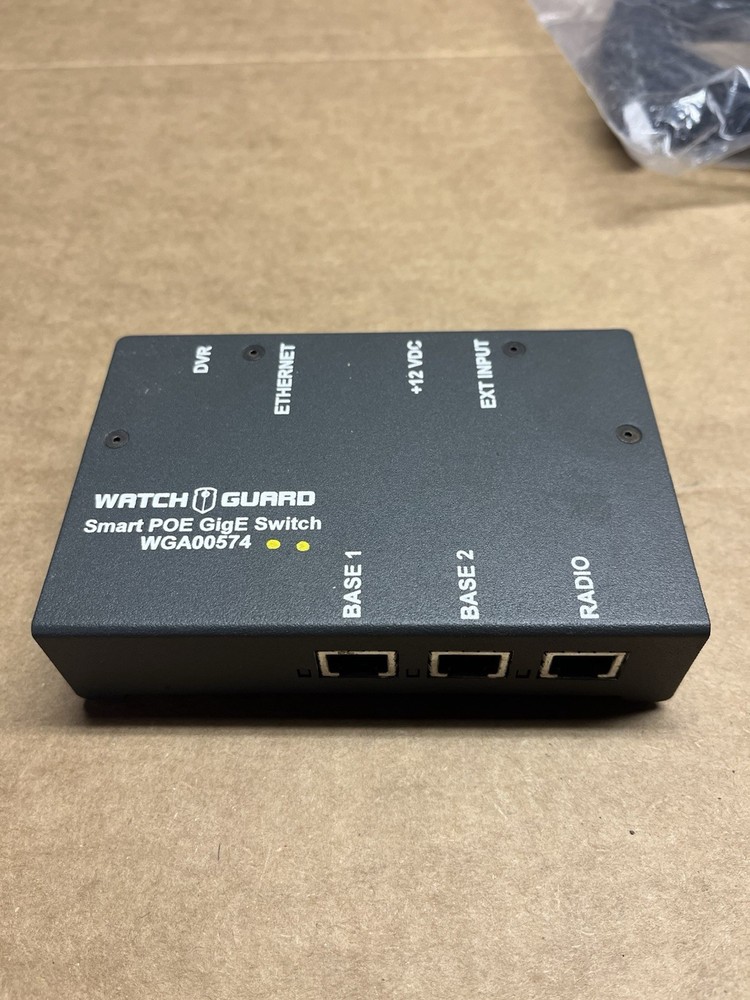 WatchGuard Smart PoE GigE Ethernet Switch For 4RE DVR System
