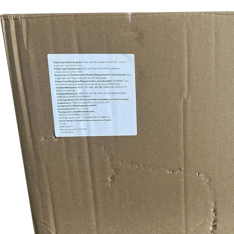 Electric Bug Zapper (2-Pack) Indoor Insect Killer - (4) Extra Replacement Bul...