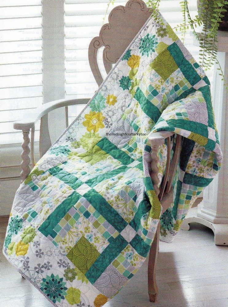 Aromatherapy Quilt Pattern Pieced EM