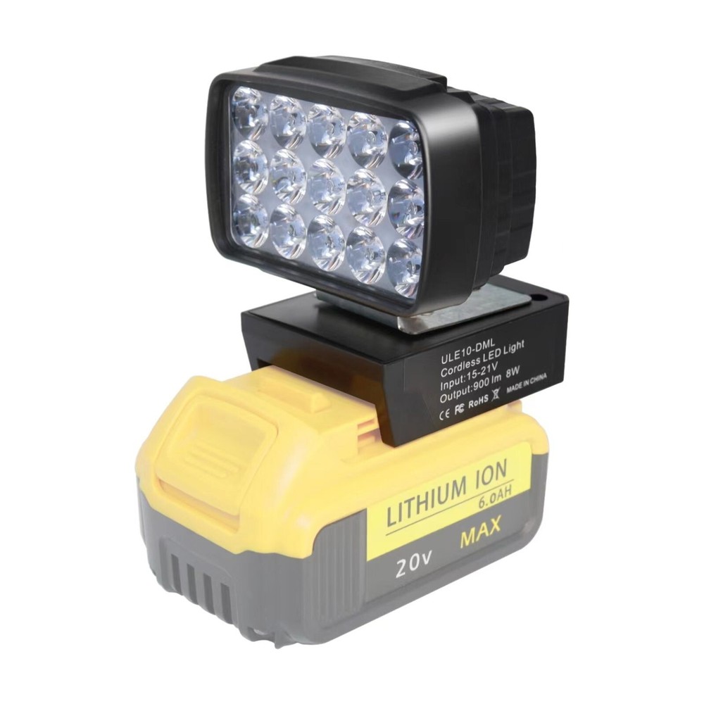 Work Light for Dewalt / Milwaukee Batteries