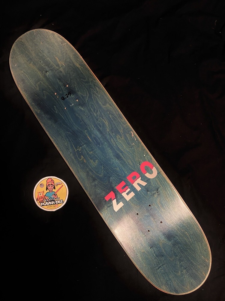 RARE Zero Hard Luck Skateboard Deck Jamie Thomas Hand Sprayed and Painted