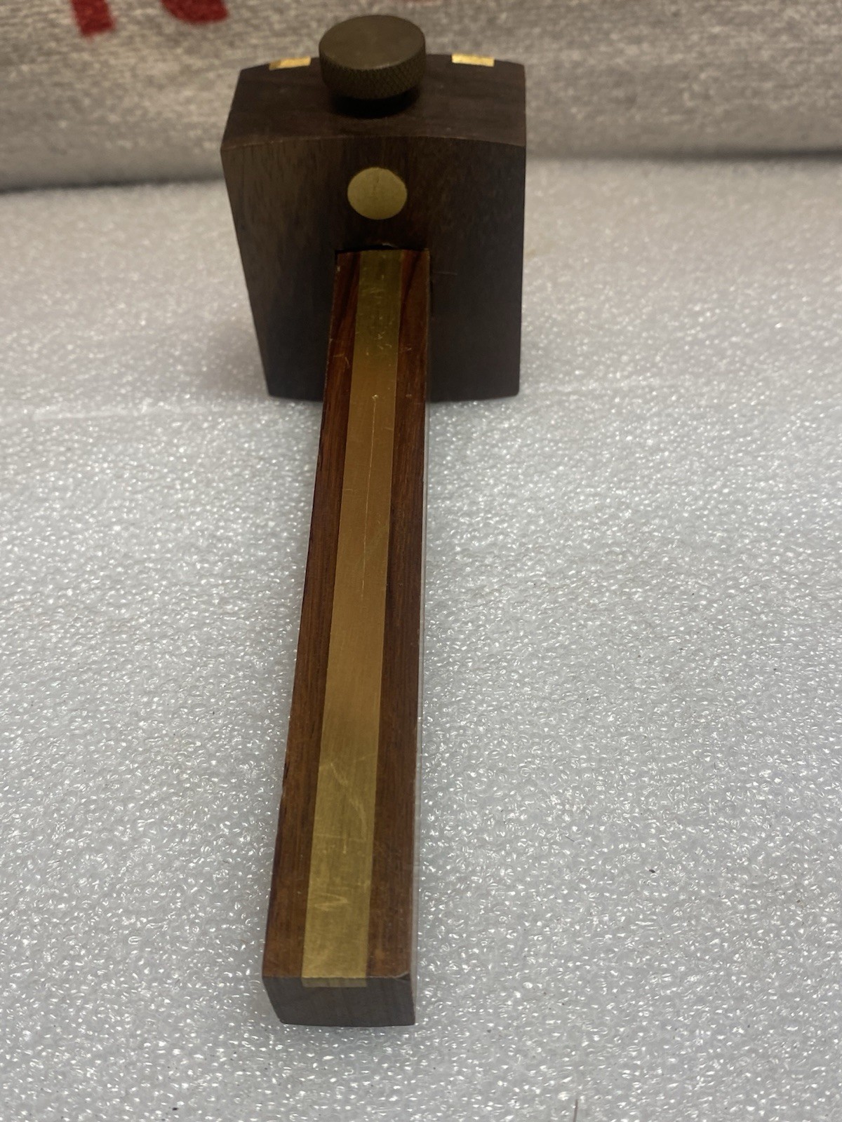 BEAUTIFUL Rosewood Brass Marking Gauge CROWN TOOLS?