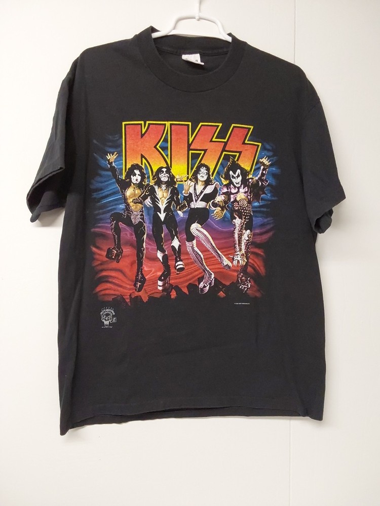 Kiss Destroyer '76 To '96 - 20 Years Of Destruction Tshirt Anvil Tag Size XL...
